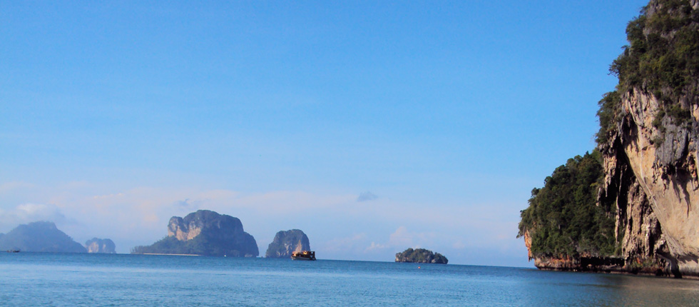Thailand Segelyacht Privater Törn Krabi Ao Nang Rallay Beach
